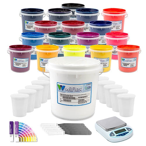 Wilflex Epic Rio Mixing System Starter Kit w/ Pantone Book (PC compatible) Gallon | Screenprinting.com